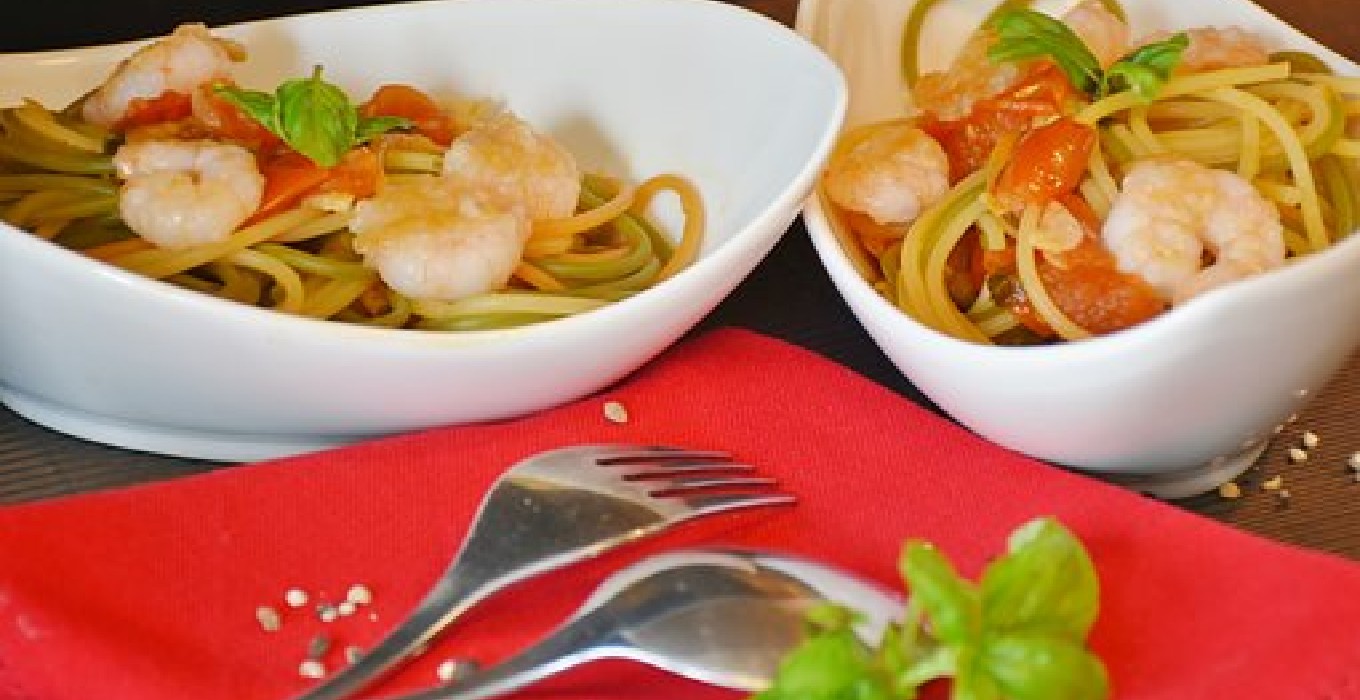 Pasta Mit Scampi So E